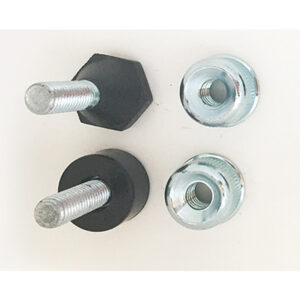 Black Clips and Adjustable Feet