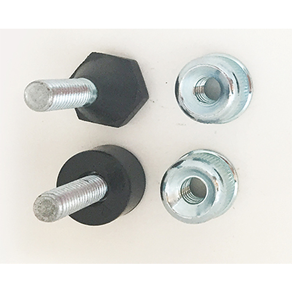 Black Clips and Adjustable Feet