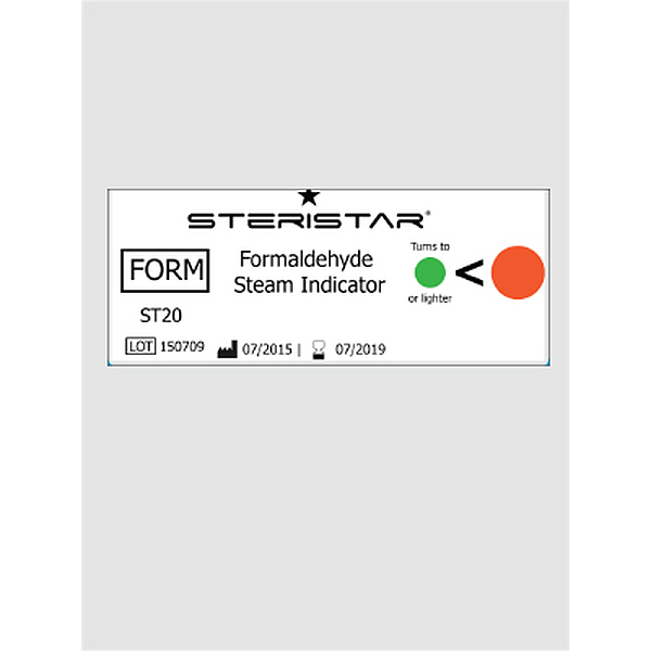 Formaldehyde Chemical Indicator Strips
