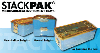 Stackpak Microsurgical Instrument Trays